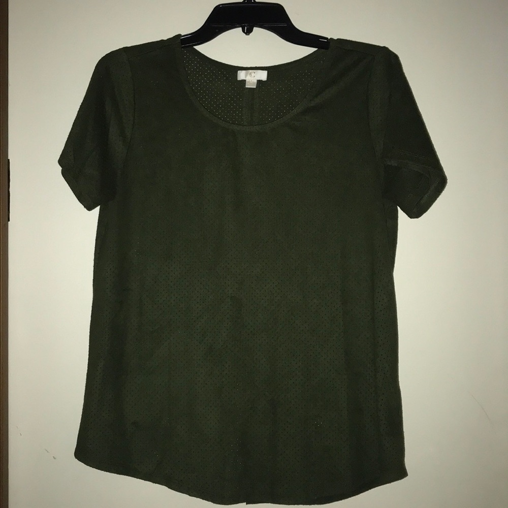 Suede Blouse